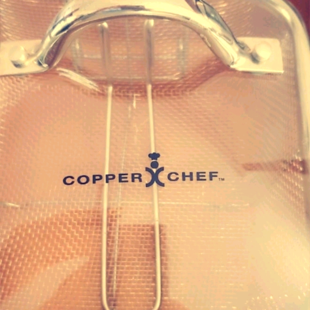 Copper chef fry Pan